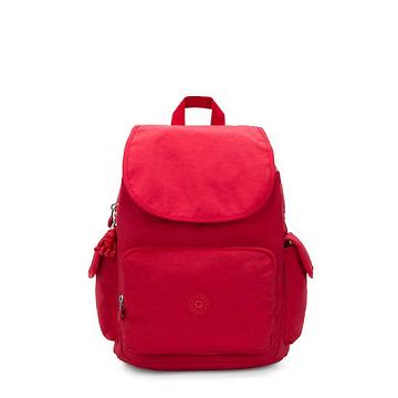 Kipling City Pack Backpacks Red Rouge | CA 1808PJ